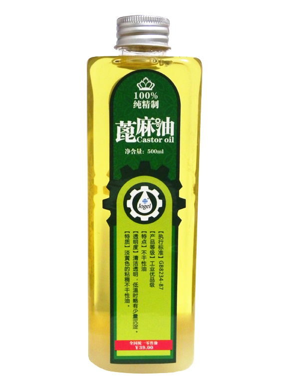 九洁牌100%纯天然精制蓖麻油 基础油 手工皂湿润剂 润滑剂 500ml-淘宝