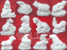 小号12生肖的石膏像模具 石膏模具 石膏DIY工具 石膏娃娃模具