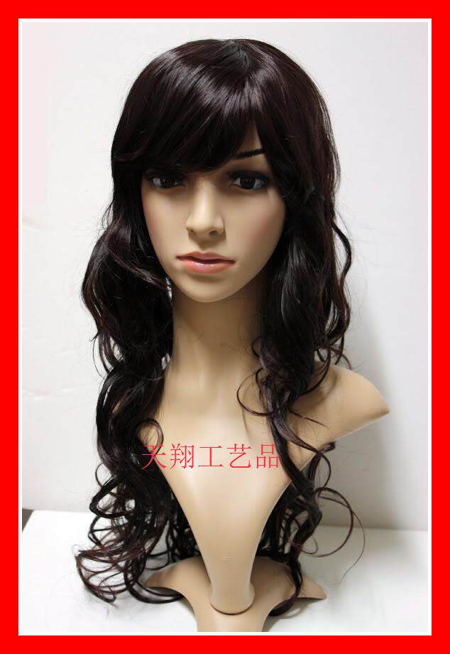 吉娅头模女模特模特道具女半身模特头女围巾假发服装模特