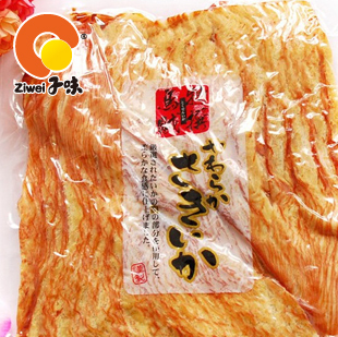  手撕炭烧鱿鱼丝 碳烤鱿鱼 风琴鱿鱼 鱿鱼丝250克 青岛特产