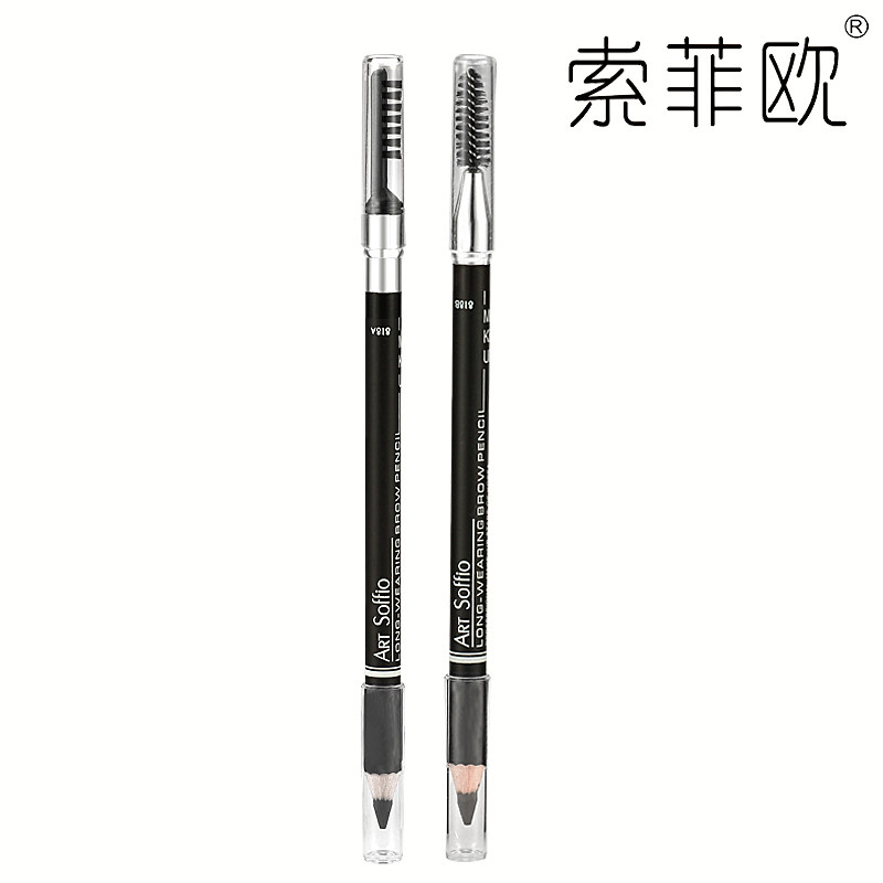 Soffio索菲欧持久不脱色眉笔1.5g防汗不脱妆 专柜正品包邮