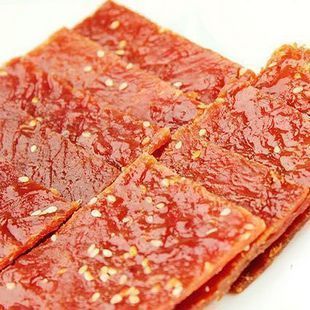  特价杭梦靖江猪肉脯正片最新鲜蜜汁芝麻原味香辣250g克 2件包邮
