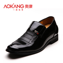 奥康aokang 内增高皮鞋 内增高皮鞋男式男鞋内增高 3637特小码