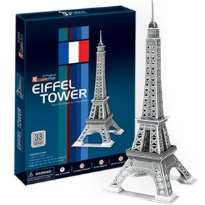 Children's Day presents Le cube cubic puzzle world famous architectural model 6 creative educational toys for children
