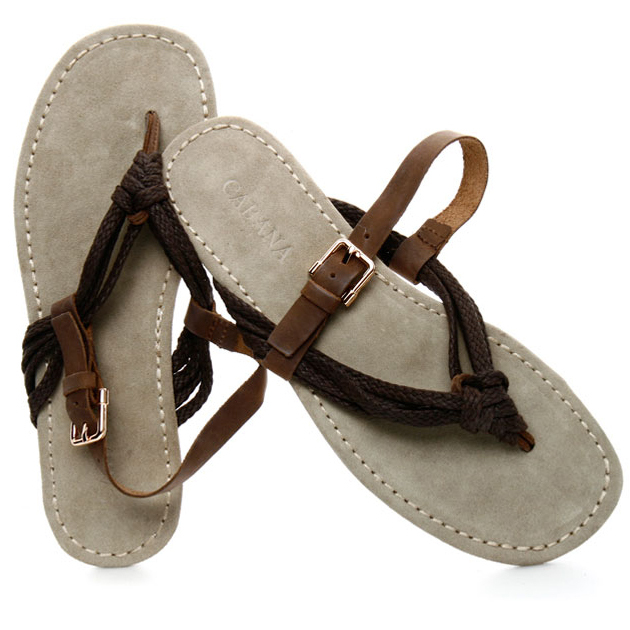 ... fashion sandals in summer 2012 men's leather casual cool in flip-flops