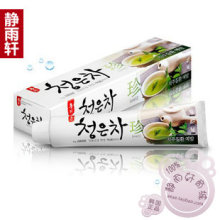 韩国药房专供 韩国进口正品 爱敬2080青龈茶牙膏 美白消炎止血
