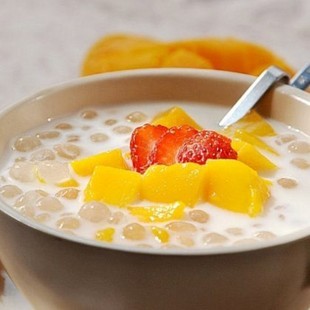  西米露原料 椰汁西米露原料套装 小西米+椰浆 椰浆椰奶西米露