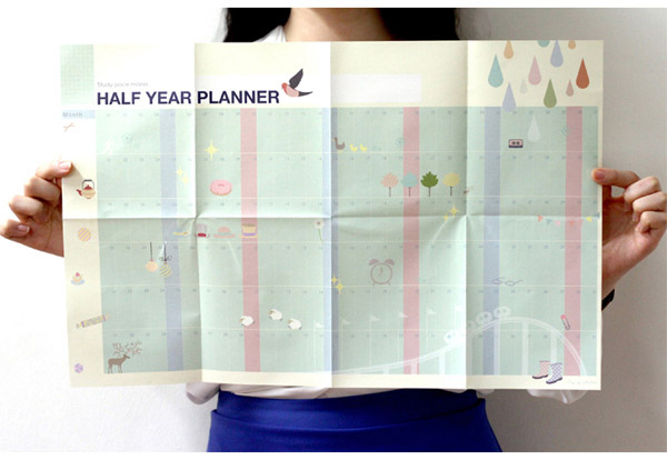 Half year schedule Schedule arrange plan Remind Memorandum 6 plan half year plannerin the Electronic Dictionary/Electronic paper book/Stationery , Teaching demonstration/Display notices supplies , Schedule category - from Buy2taobao.com to provide professional Taobao agent buy service