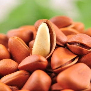  淘吃 AA级 松子 野生松子 红松子 开口松子 4袋包邮