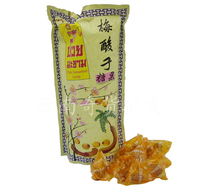 东南亚进口食品&middot;泰国梅酸子糖果&middot;酸甜辣好口感 150克/袋