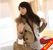 2012春装新款短外套 修身双排扣短装女外套