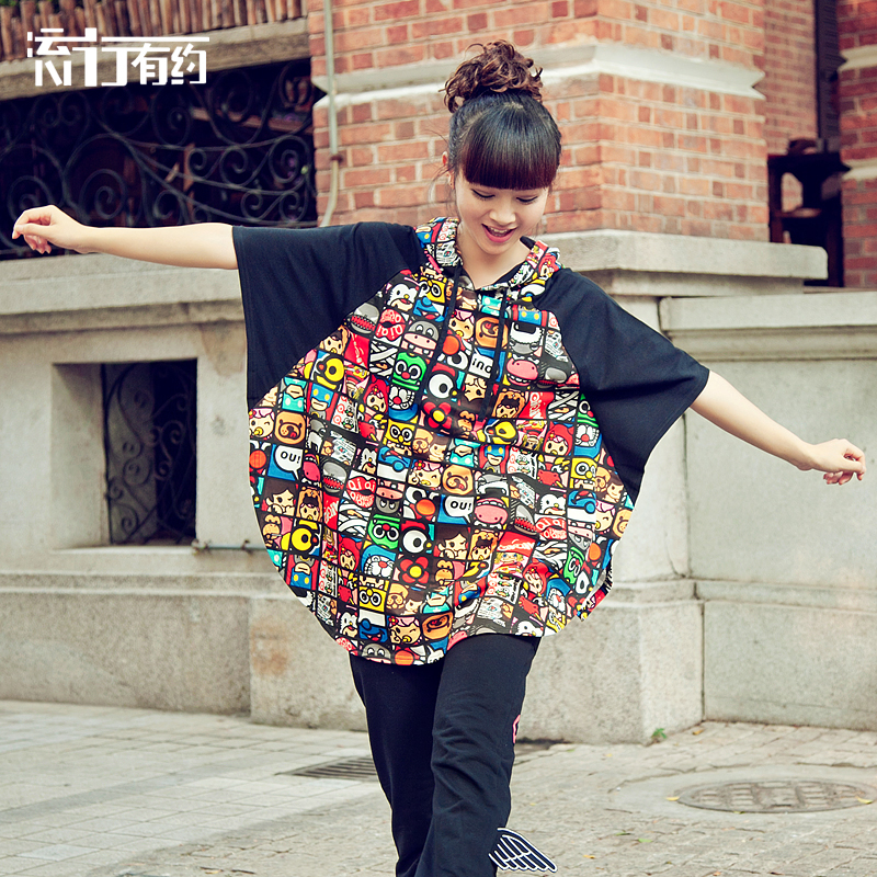 甜美可爱宽松斗篷...