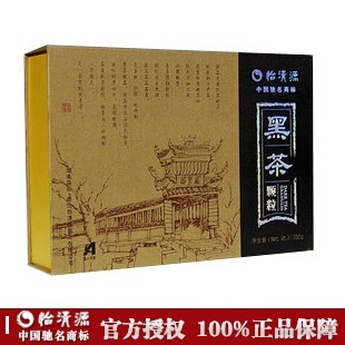 湖南黑茶/700g野尖安化黑茶礼盒/湖南特产