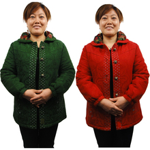 天天疯抢中年女装外套妈妈装冬装外套中老年棉服女装唐装服装棉衣
