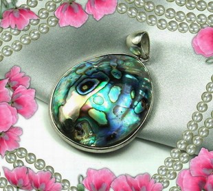 印度项链坠▆◣鲍鱼贝▆◣半面贝A-2▆◣里面