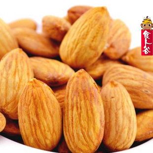  4份包邮【会员特权】货美国盐焗特级杏仁肉200g大杏仁无壳巴旦木