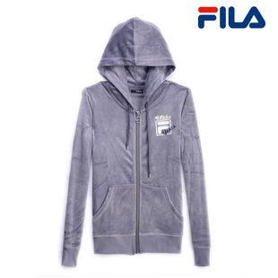 2011秋季新品 FILA/斐乐 铅灰 女针织运动上衣