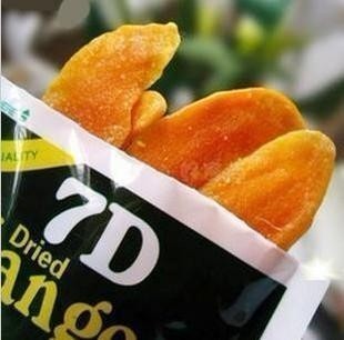  菲律宾7d芒果干 mango干 7d芒果干100g 正品 买10包部分包邮