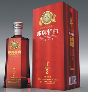  白酒 郎酒 郎牌特曲T3 红瓶装正品50度 正品批发 整箱包邮