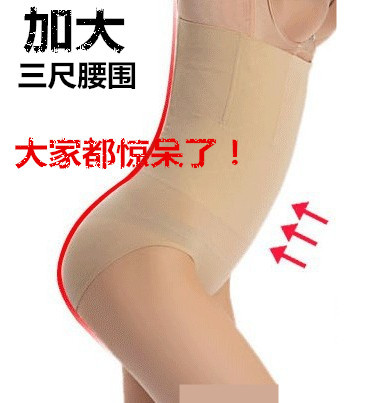加肥加大码 <em>高腰</em>女士<em>内裤</em>收腹裤<em>瘦身内裤</em>收腰