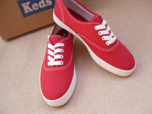 KEDS��óԭ����Ʒ����С�׷���Ь��ɫ��ͷ�Ͱ�ƽ��Ь