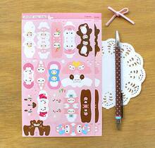 �Ļʹ� ����Jetoy�ɰ��ռǱ�������ֽJOOZOO index sticker-��