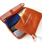 刘涛升级韩国旅行衣服收纳袋 衣服分类袋出差行李箱脏衣袋