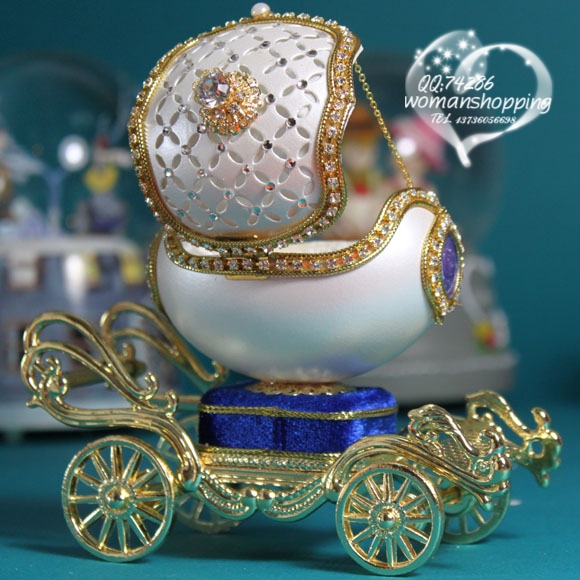 蛋雕首饰盒音乐盒。。。