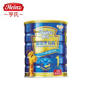  Heinz亨氏 一段 大陆版超金系列 听装 罐装 900g婴幼儿牛奶粉特价
