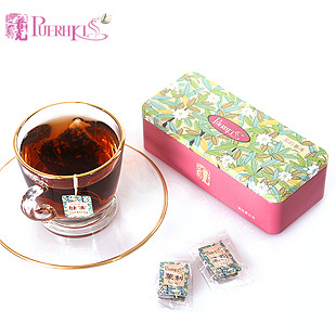  普克花草茶 特级茉莉花苞茶 茉莉花茶普洱茶叶 润肤养颜花茶茶包