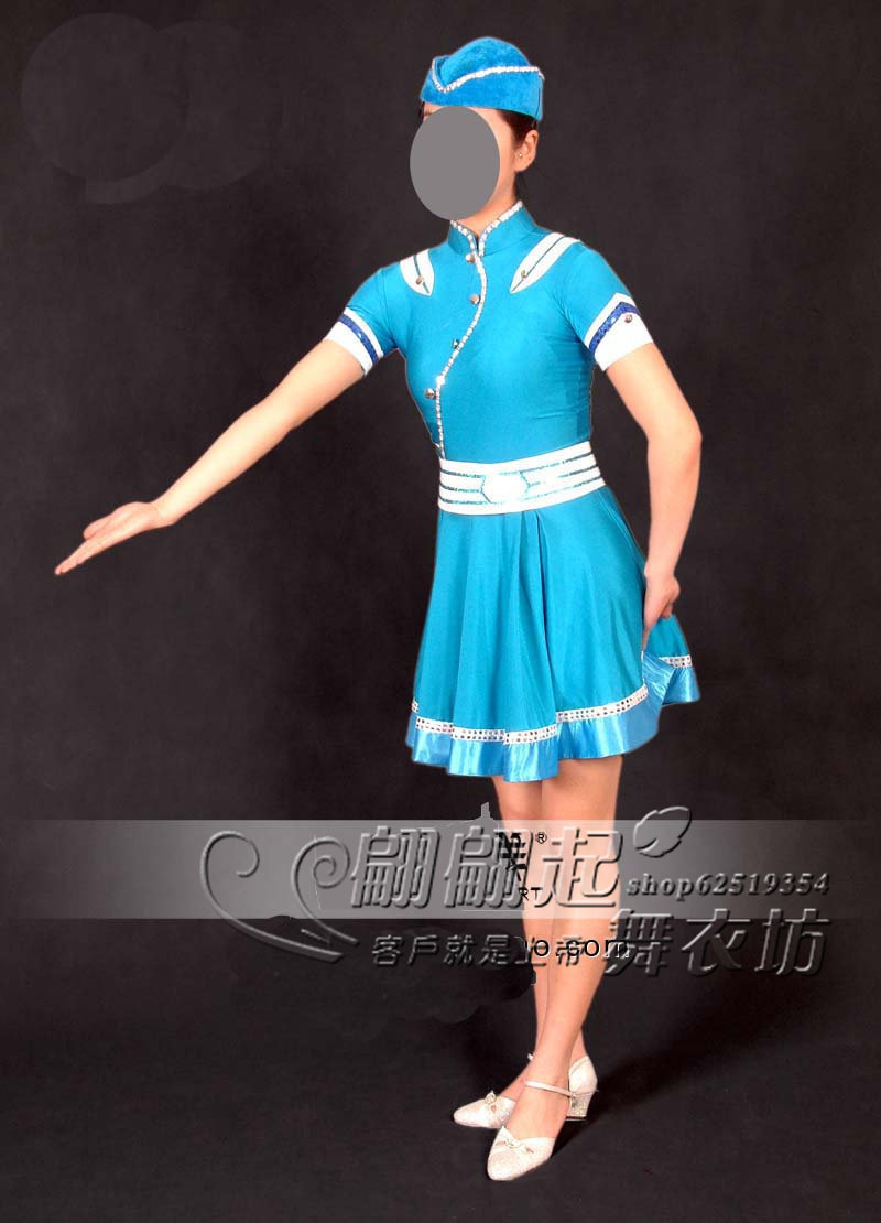 <em>经典</em>迷彩海军<em>文工团</em>演出服女兵服装海军现代青