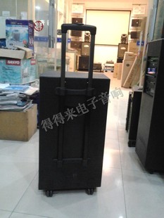  欧美声158D 广场拉杆式音响大功率户外/舞台无线移动/电瓶大音箱