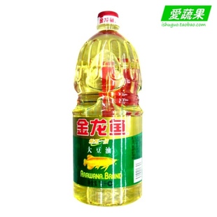  【爱蔬果】食用油 金龙鱼 大豆油精炼一级 1.8升/桶 北京同城送