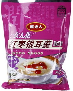 <em>秦老太 女人花</em>红枣银耳羹膳食纤维型(百合+银