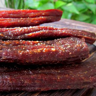  内蒙古 牛肉干 特产零食品 么典手撕风干牛肉干 500g 包邮特价