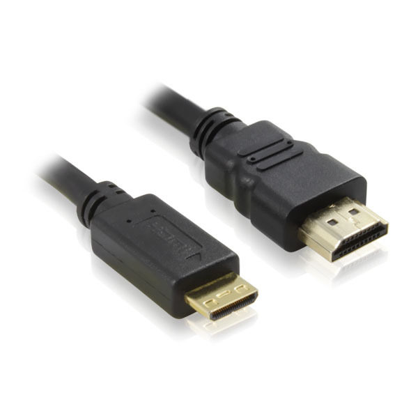 绿联Mini HDMI转HDMI高清线 1.4版迷你hdmi DV摄像机N8平板接电视