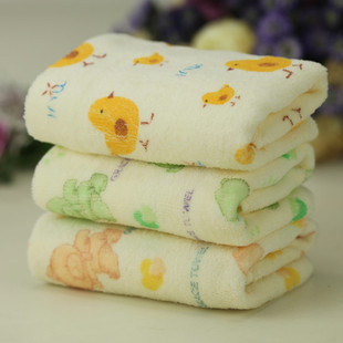  洁丽雅毛巾正品 可爱动物童巾（二条装）童巾/毛巾