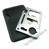 高品质【多功能军刀卡】户外多功能工具卡 <span class=H>户外用品</span> 野营出行装备
