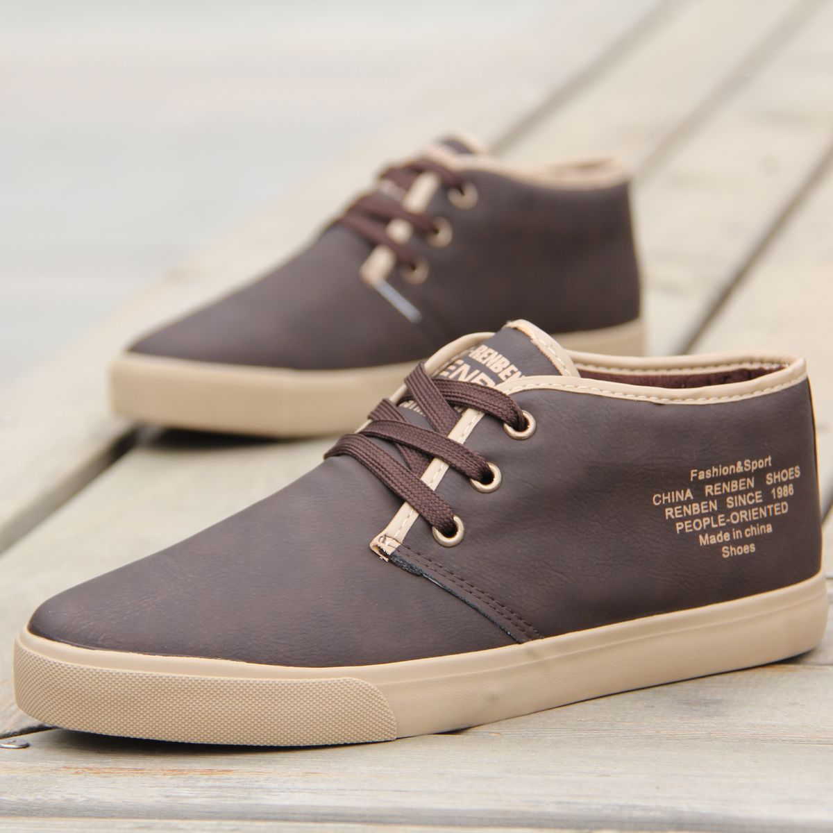 韩版潮鞋男款布鞋...