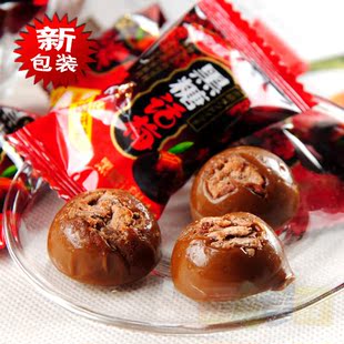  【清新美食】 金冠 黑糖话梅 黑糖+话梅肉250克独立散装