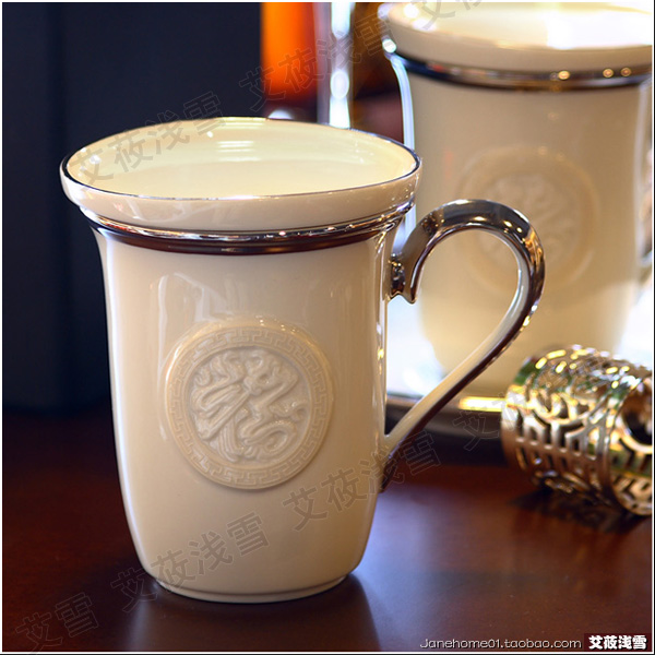 【簡愛家居】福餐/有蓋杯/茶杯/金銀可選買2送禮盒送禮必選2在類目 餐飲具, 茶具, 茶杯中 - 來自Buy2taobao.com提供專業的淘寶代購服務