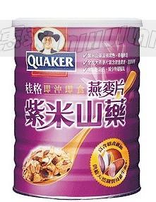  进口台湾桂格紫米山药燕麦片700G 无糖低热量（Quaker ）