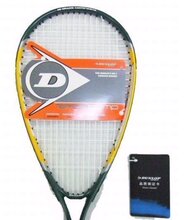 包邮 邓禄普/dunlop/登禄普 初学超轻壁球拍 送正品壁球手胶护腕