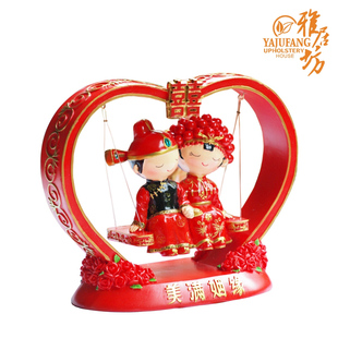 Elegance square wedding gifts wedding doll wedding gifts wedding room decoration decoration props wedding dolls