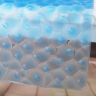 Agile workshop environmental protection PVC toilet mat water cube massage cushion bath mat large package mail