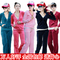 包郵2012新款春裝女裝 天鵝絨衛衣套裝韓國運動服休閑套裝送背心