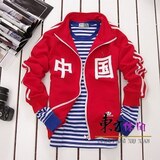高质量梅花牌运动服 中国外套 全棉校服 情侣款