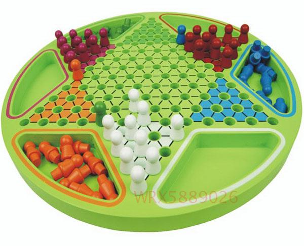 木制益智早教玩具 兒童彩色跳跳棋遊戲 木質棋類 桌面遊戲在類目 玩具/童車/益智/積木/模型, 兒童棋類/桌面遊戲, 跳棋中 - 來自Buy2taobao.com提供專業的淘寶代購服務