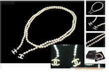 Estrella favorita!  Chanel Chanel collar de perlas / Gema / Gigi respaldo