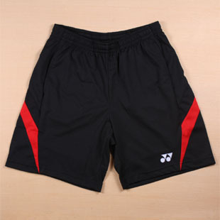 yonexcs1504-007-xo黑红色羽毛球，短裤尤尼克斯1504羽球服